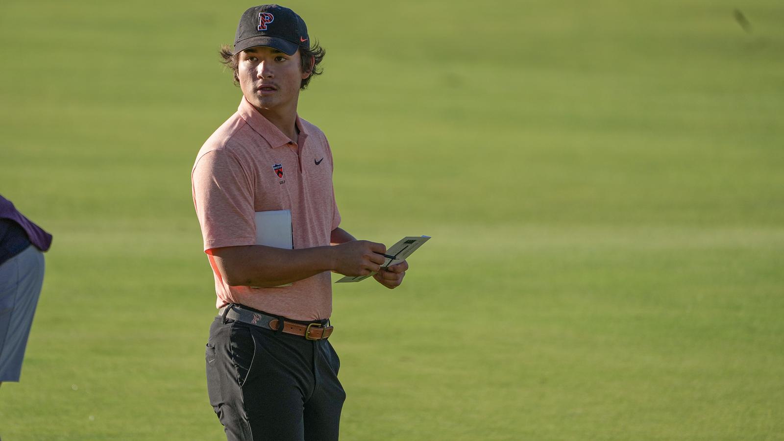 Reed Greyserman on the 18th hole of The Old Course at St. Andrews