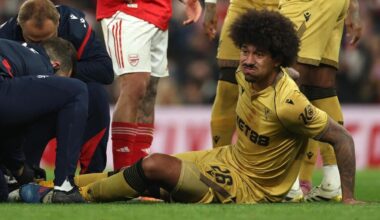 Chris Richards stretchered off for Crystal Palace as USMNT injury woes worsen