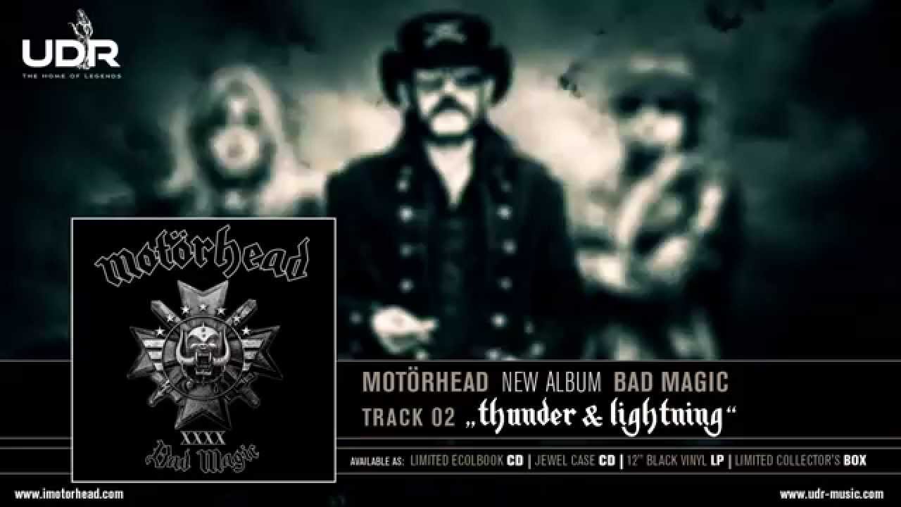 Motörhead - Thunder & Lightning (Bad Magic 2015) - YouTube