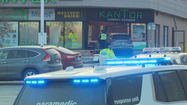 Pedestrian dead after vehicle crashes into building: Toronto police