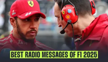 10 best radio messages from the F1 2025 championship