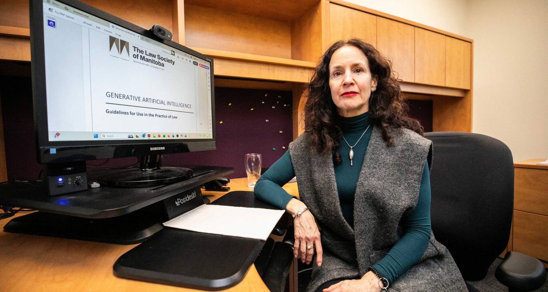 Alissa Schacter, the Law Society of Manitoba&rsquo;s director of policy and strategic initiatives (Mikaela MacKenzie / Free Press)