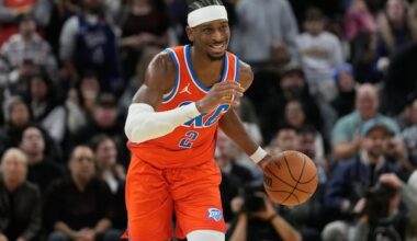 Shai Gilgeous-Alexander named Canadian Press male athlete of the year for 2nd time