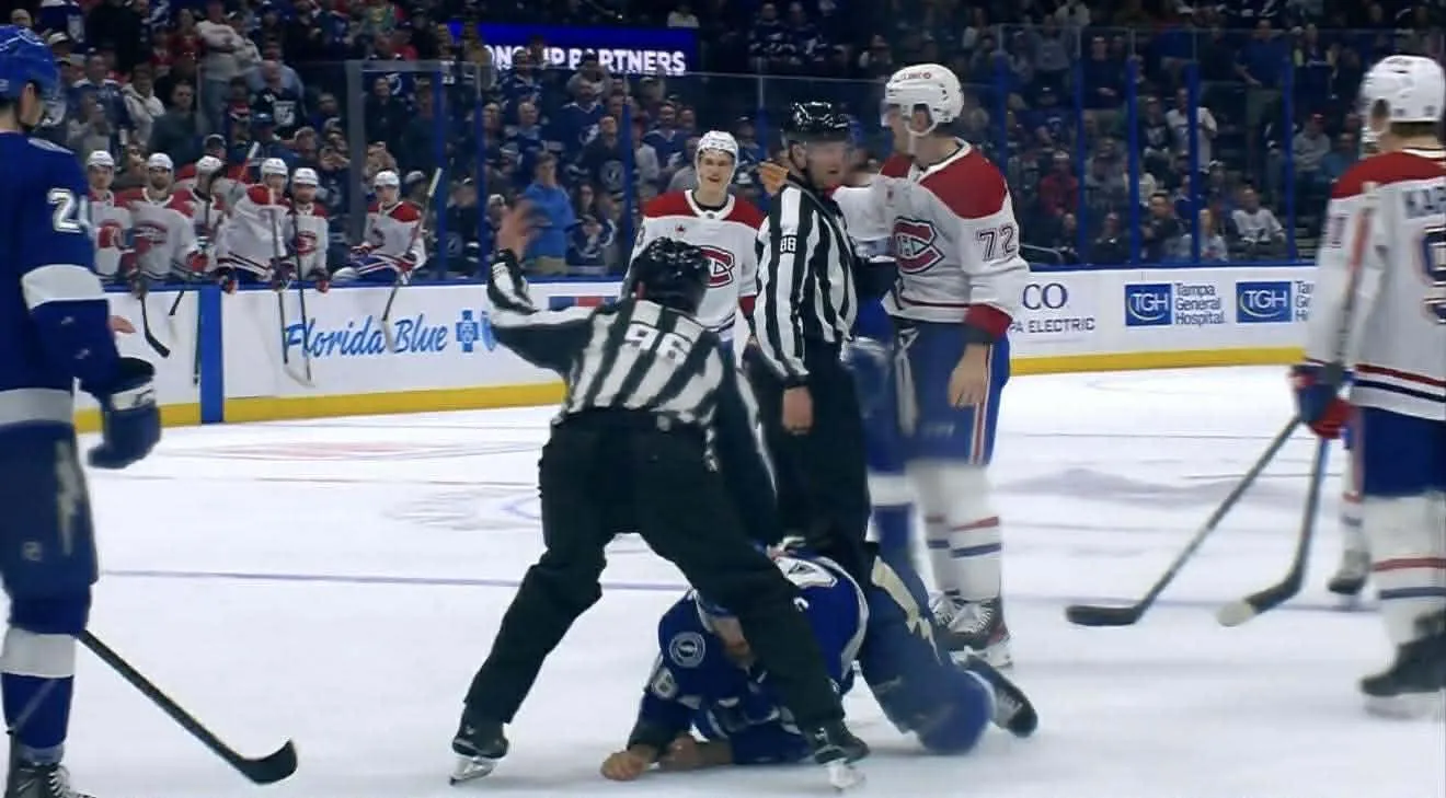 We finally know what Arber Xhekaj yelled on the ice after his fight with Scott Sabourin
