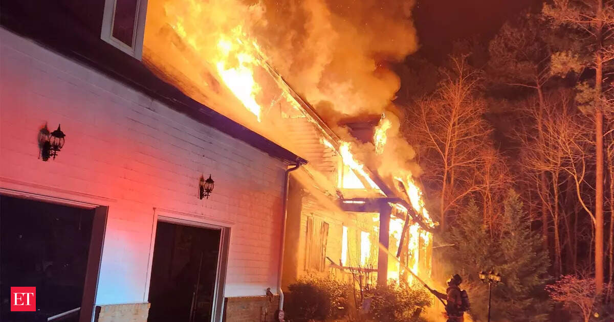 Two hospitalized in blaze at NASCAR star Denny Hamlin’s property in Gaston County