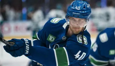 Elias Pettersson Shows Little Remorse when Asked About the Quinn Hughes Trade