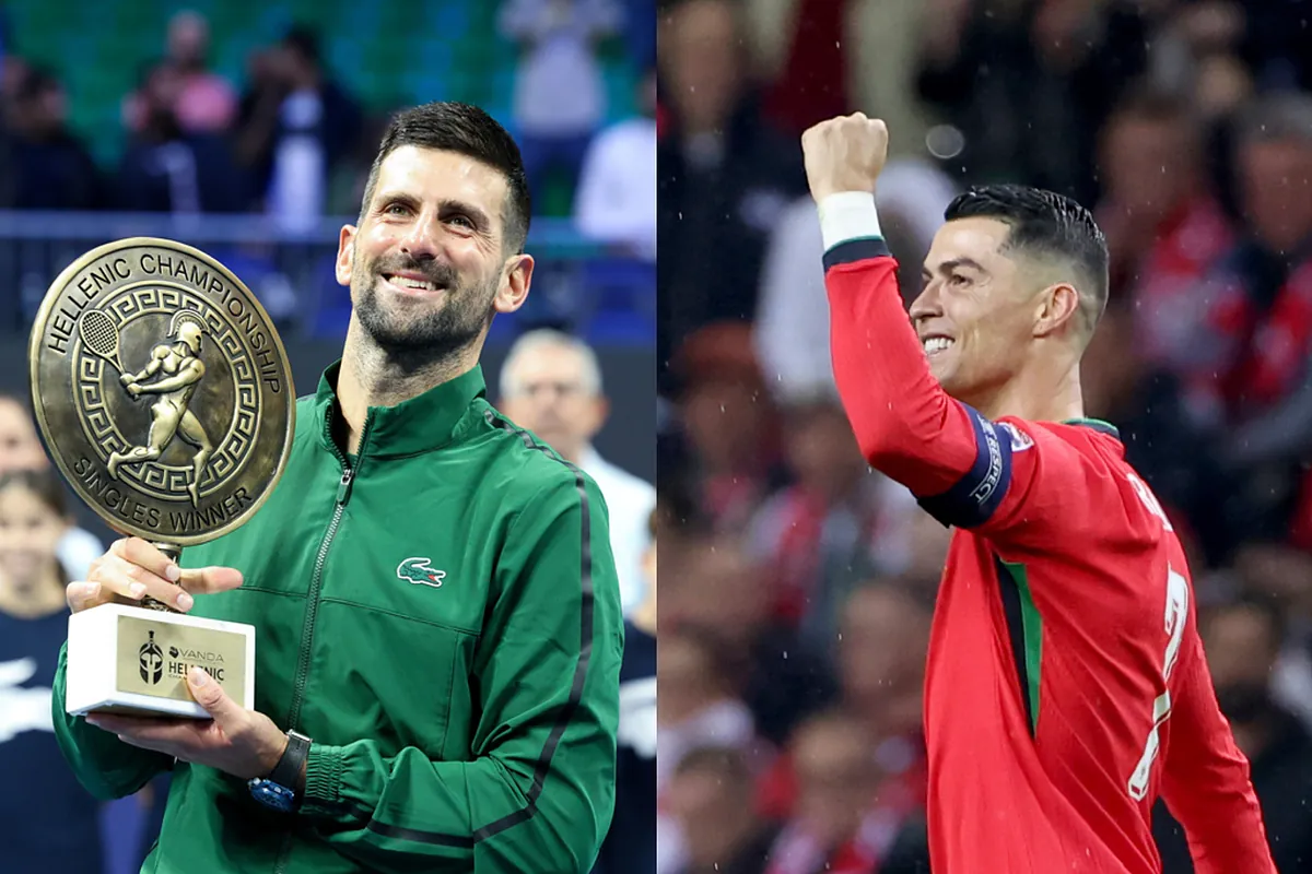 Cristiano Ronaldo compared his story to that of Novak Djokovic - MARCA