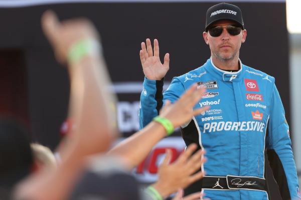 Two hurt in blaze at NASCAR star Denny Hamlin’s home