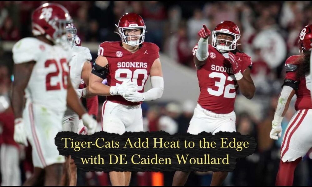 Tiger-Cats Add Heat to the Edge with DE Caiden Woullard