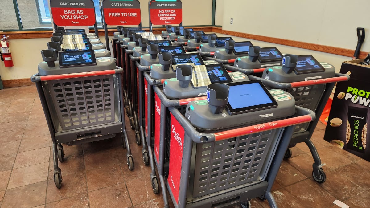 Here’s What It’s Like to Use an AI Shopping Cart