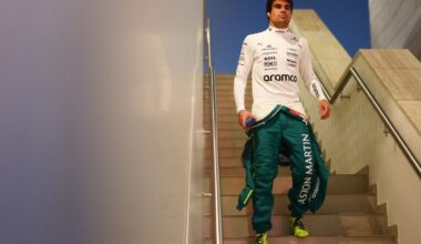 Lance Stroll had little to say about his toughest year to date