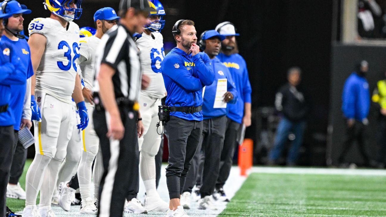 Sean McVay says Rams starters to play Week 18 vs. Cardinals