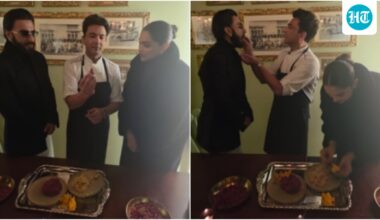 Deepika Padukone makes her 1st modak, Ranveer Singh celebrates Dhurandhar's success with chef Vikas Khanna in New York