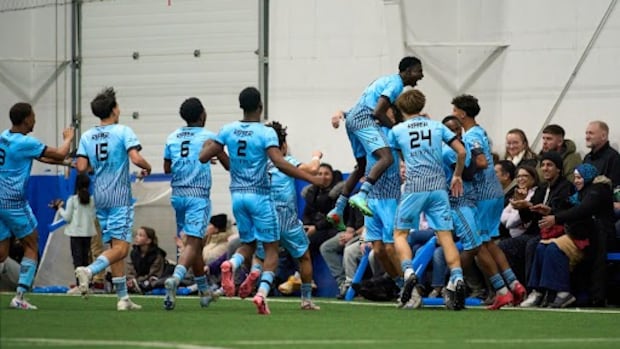 Edmonton soccer pros inspire next generation in New Year's charity match