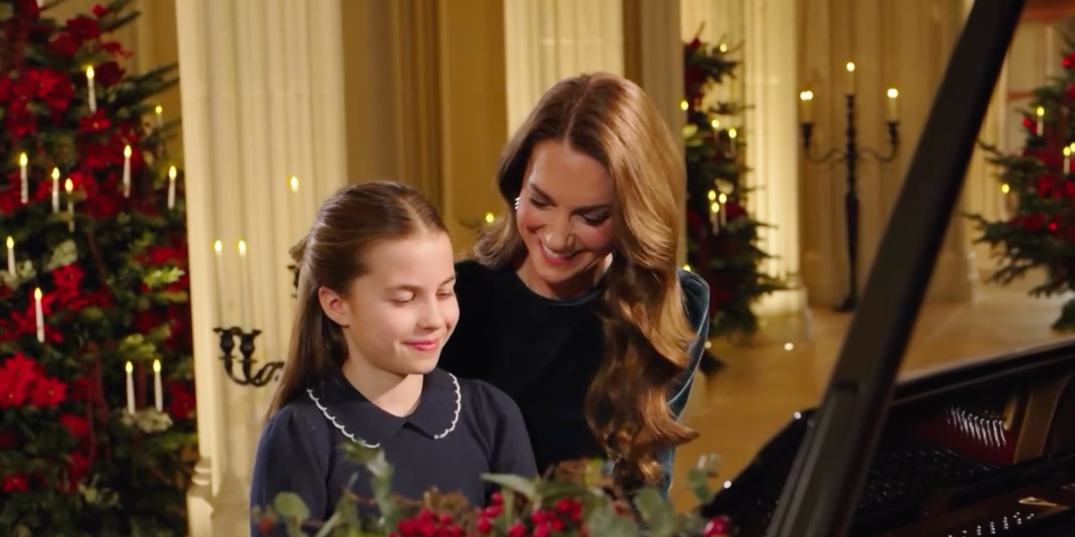 Princess Charlotte Plays a Surprise Piano Duet With Her Mom Kate Middleton
