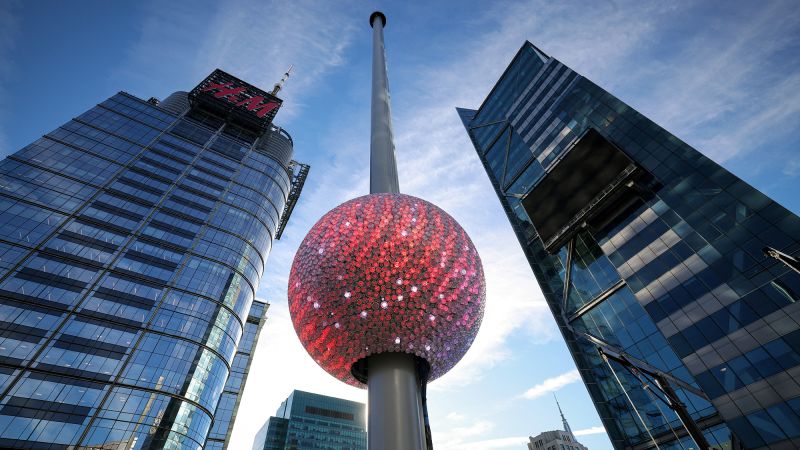 Times Square has a new ball for the New Year’s Eve drop — and it’s the biggest yet