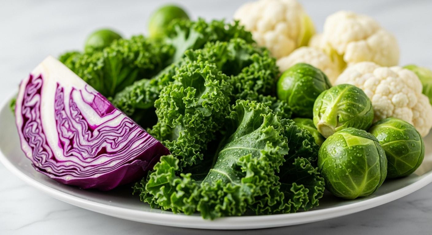 8 cruciferous veggies activate 3 metabolism pathways for 72 hours in winter