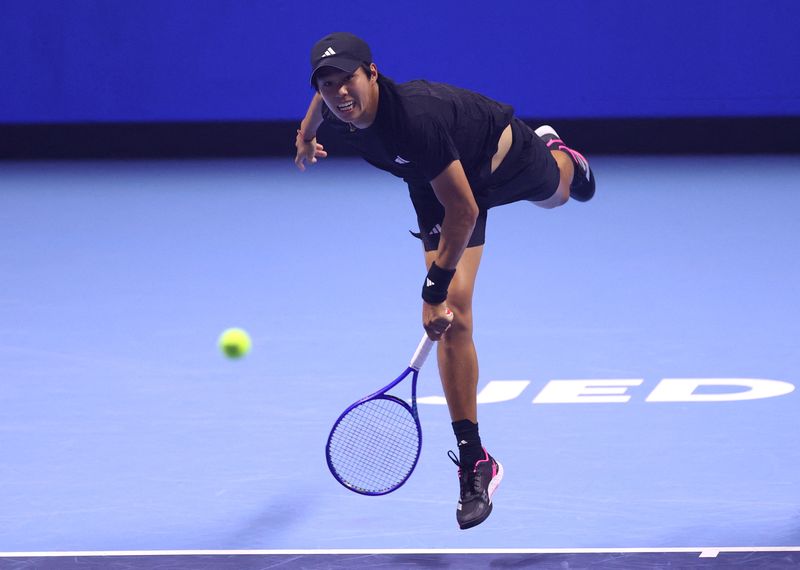 Tennis-American Tien defeats Belgian Blockx to win Next Gen ATP Finals title | WTAQ News Talk | 97.5 FM · 1360 AM