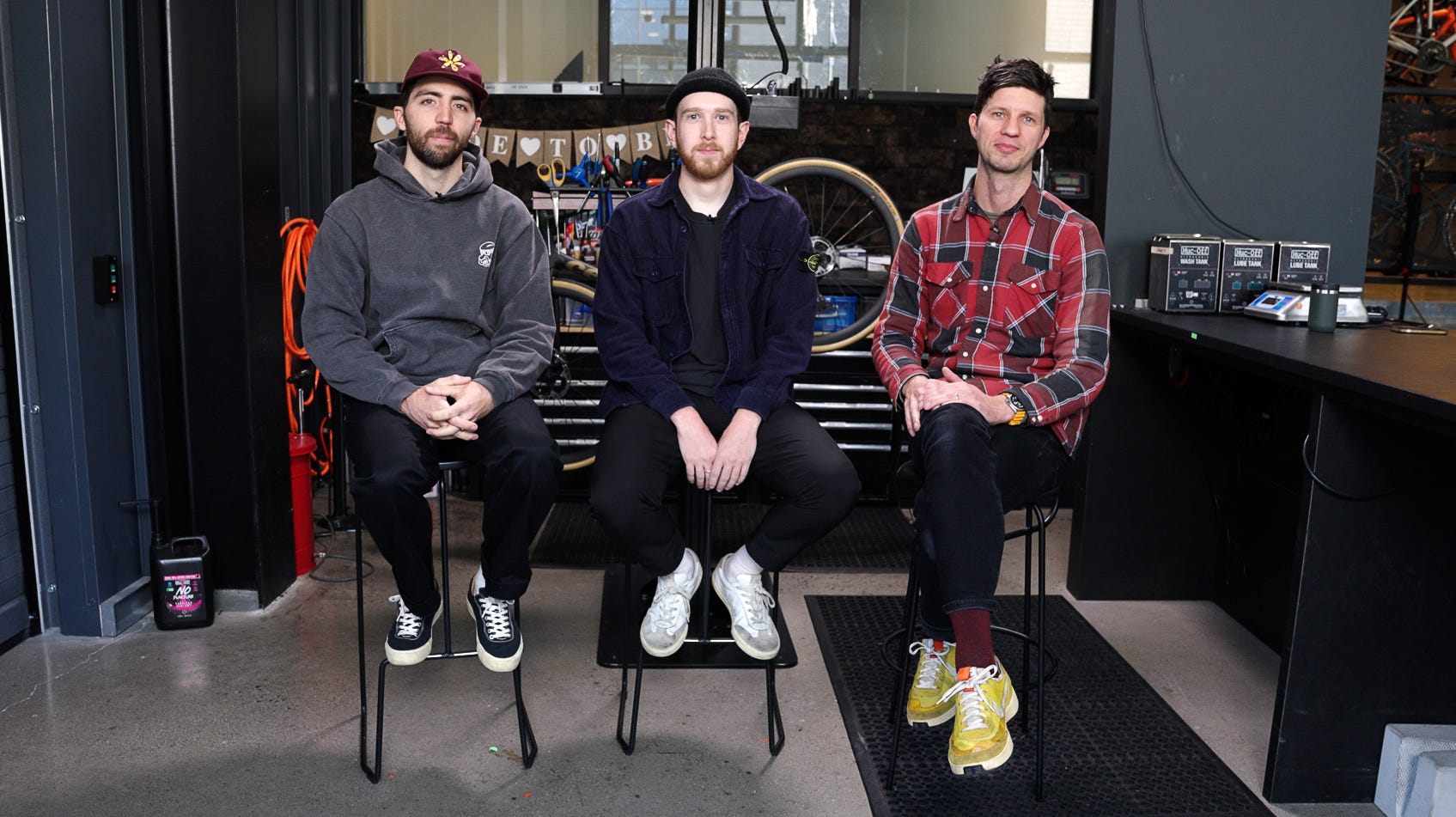 cyclist riding a bike on a gravel path
