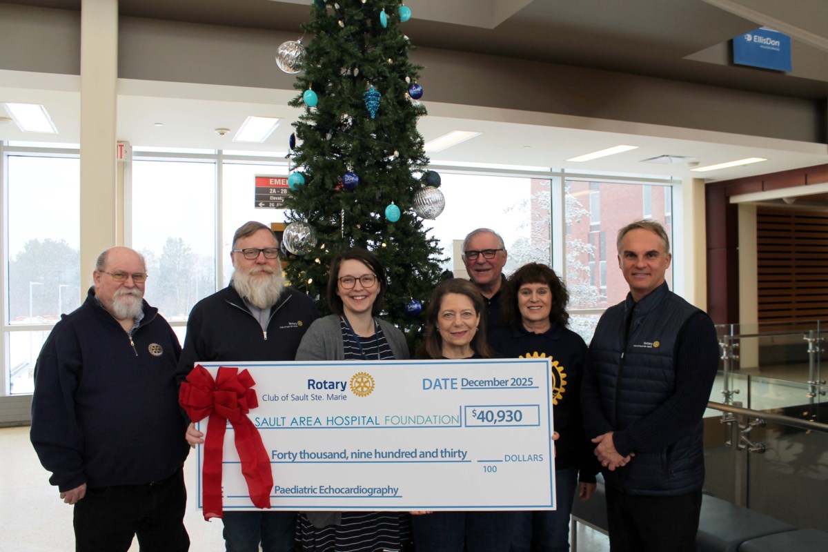 Rotary donation brings new paediatric heart imaging to Sault hospital