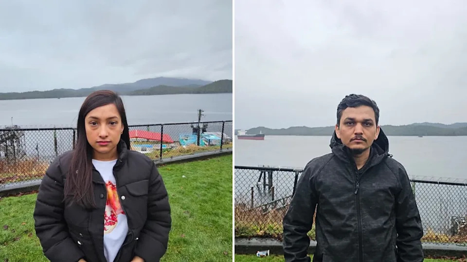 Samjhana Khatri and Sudhan Battari have been unable to work in Prince Rupert, B.C. after changes to the temporary foreign worker program made it harder for them to review their permits.
