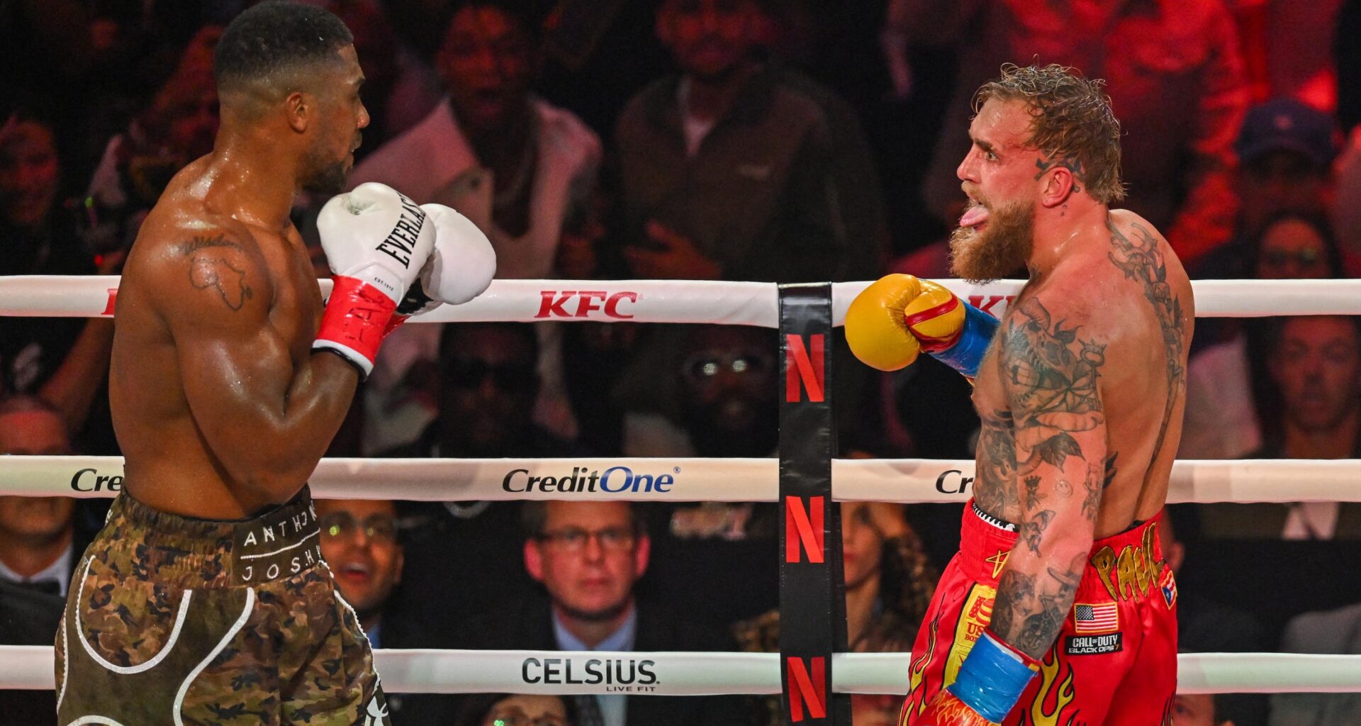 Anthony Joshua Gives Jake Paul Advice After KO Win, 'He Needs to Work Harder'