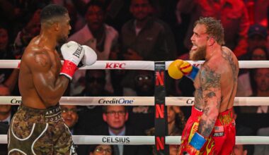 Anthony Joshua Gives Jake Paul Advice After KO Win, 'He Needs to Work Harder'