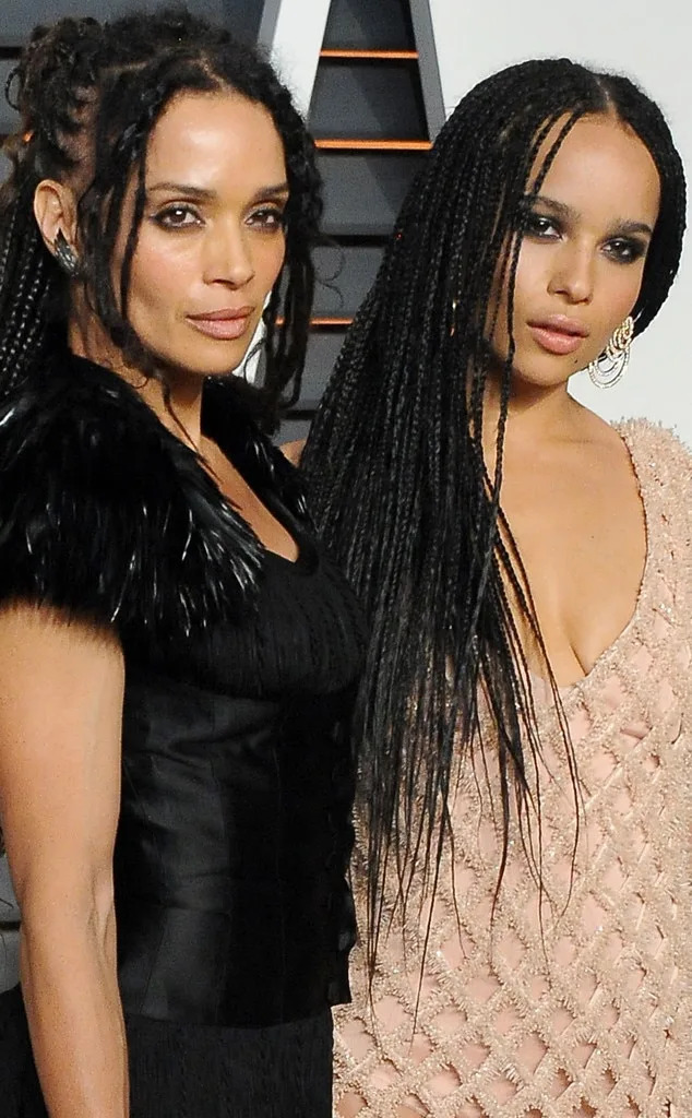 <p>Lisa Bonet & Zoë Kravitz</p>