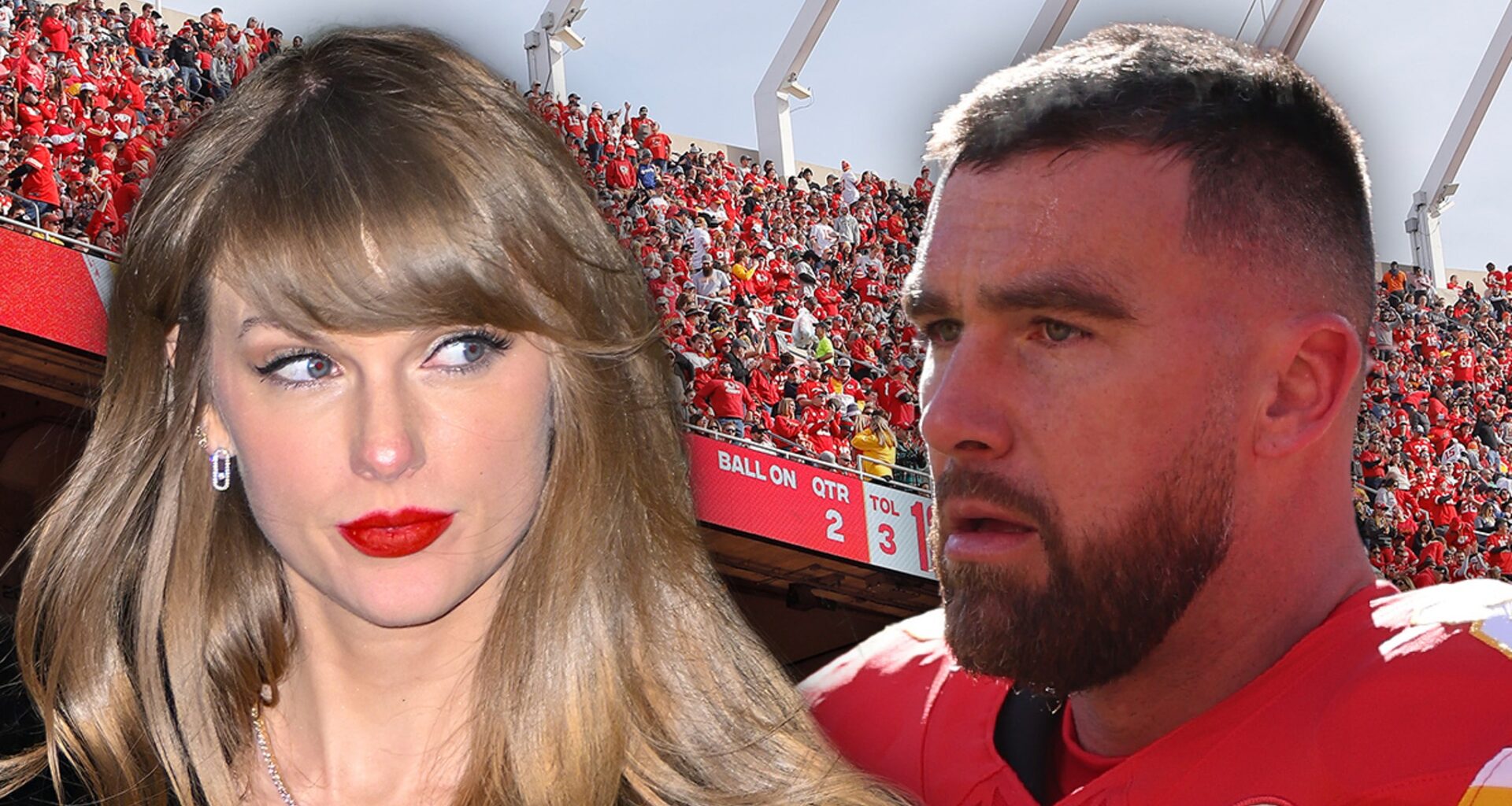Taylor Swift Plays Aunt to Travis Kelce's Nieces While Chiefs Are Eliminated From Playoffs