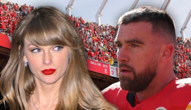 Taylor Swift Plays Aunt to Travis Kelce's Nieces While Chiefs Are Eliminated From Playoffs