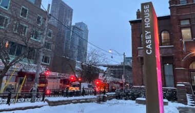 Mobility scooter fire sparks fire at Church and Wellesley