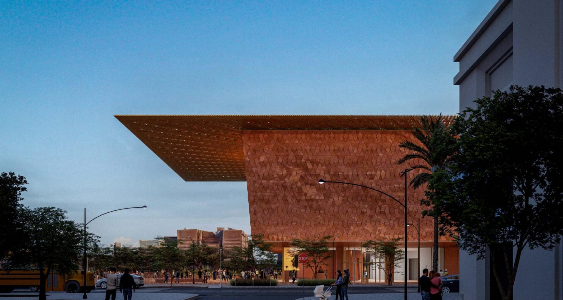 Francis Kéré and SOM reveal updated Las Vegas Museum of Art renderings