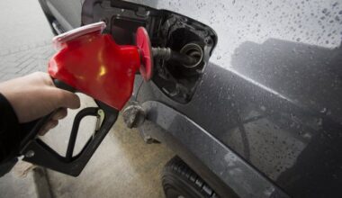 A gas pump is pictured in Surrey, B.C., Tuesday, May 14, 2019. THE CANADIAN PRESS/Jonathan Hayward