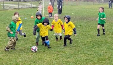 Frigid weather didn&rsquo;t dampen the competitive spirits of the West Coast&rsquo;s youngest soccer stars as Tofino and Ucluelet teams battled at Tugwell Fields on Dec. 13. (Andrew Bailey/Westerly News)