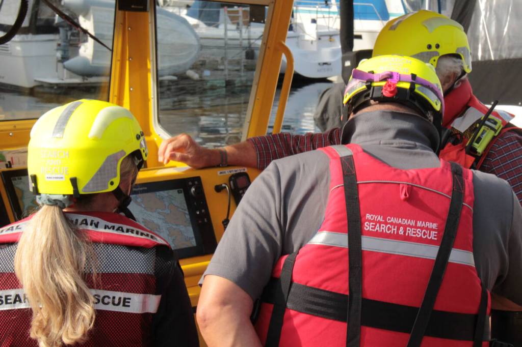 Royal Canadian Marine Search and Rescue out of Brentwood Bay. (Christine van Reeuwyk/Peninsula News Review)