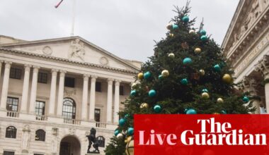 December cut to UK interest rates ‘nailed on’ after economy shrinks unexpectedly in October – business live | Business