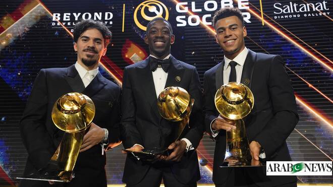 Dembele, PSG, Bonmati and Yamal score big at 16th Globe Soccer Awards in Dubai