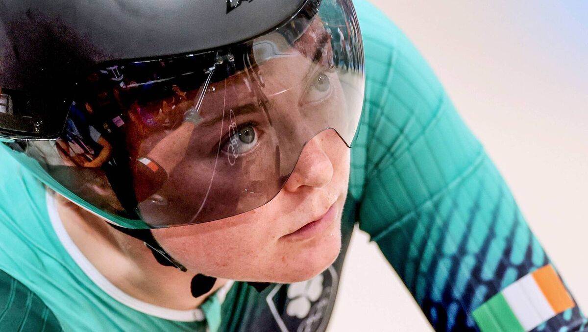 Track Cycling - Women's Omnium Ireland’s Lara Gillespie before the final race .Picture: ©INPHO/James Crombie