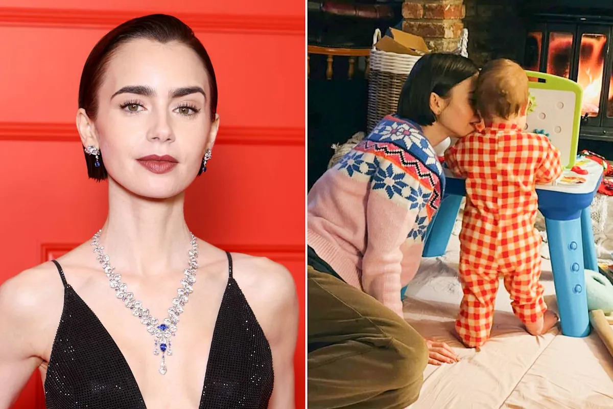 Lily Collins Celebrates Her First Christmas with Daughter Tove: 'Feeling All The Magic'