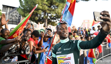 Biniam Girmay Signs With NSN Cycling Team