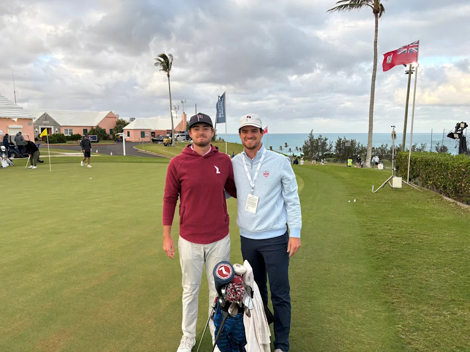 Drew Zielinski (left) and Bennett McNabb.