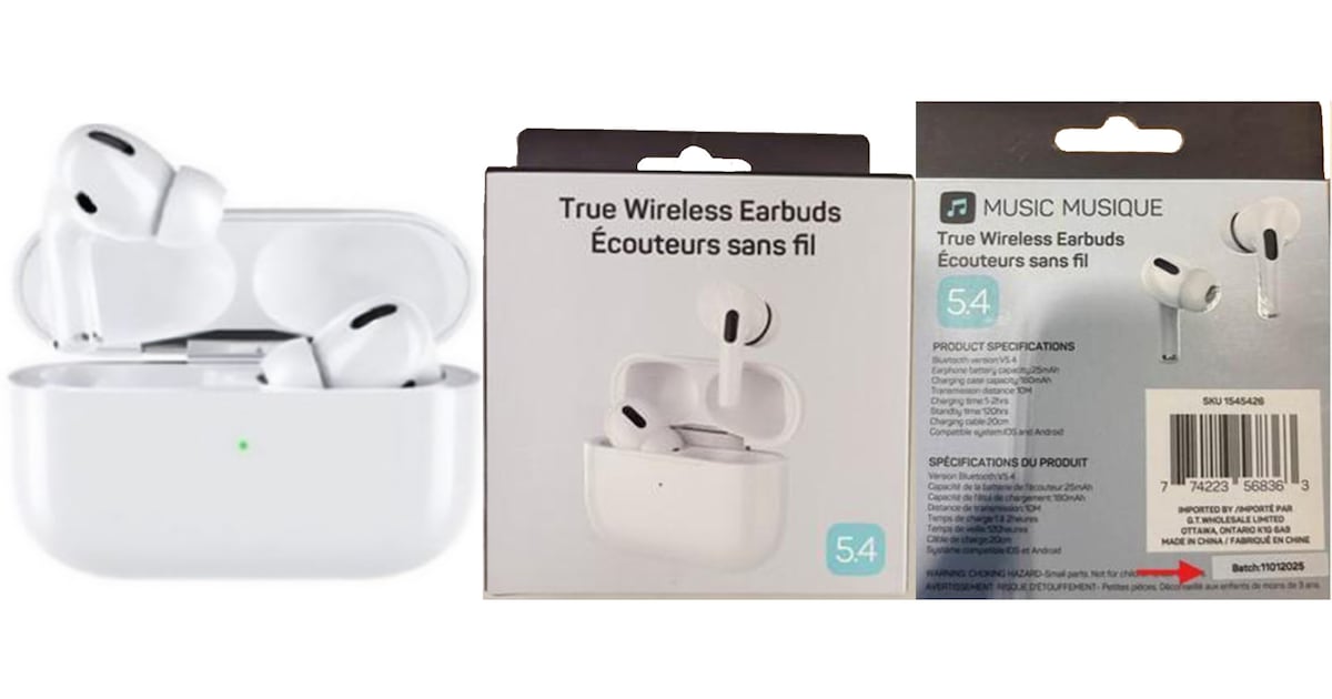 ‘Burn and fire hazard’: More than 16,000 wireless earbuds recalled - CTV News