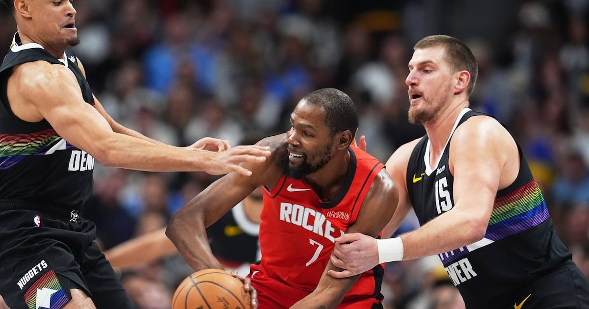 Kevin Durant, Reed Sheppard help Houston Rockets end Denver Nuggets’ six-game win streak