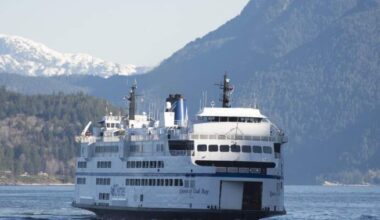 Winds force cancellations of all BC Ferries between mainland and Vancouver Island - BC