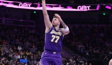 Luka Doncic has 45 points, triple-double as Los Angeles Lakers come back to beat Utah Jazz