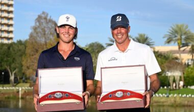 Matt Kuchar ends difficult year with emotional victory alongside son at PNC Championship
