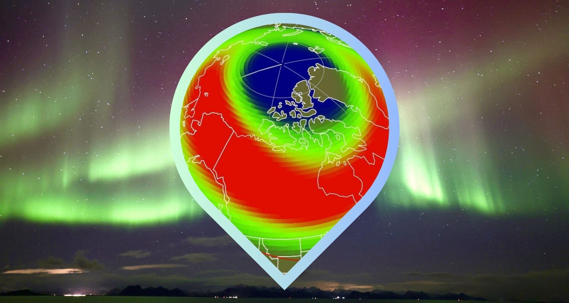 aurora forecast for tonight shows 15 us states potentially within the aurora viewline.