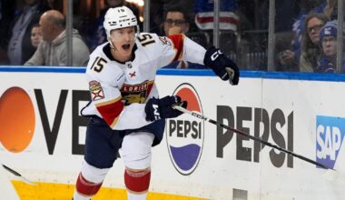 NHL fines Anton Lundell, Scott Sabourin for actions in penalty-heavy tilt between Panthers, Lightning