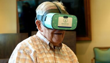 Seniors relive their days of wanderlust and thrill-seeking with virtual reality
