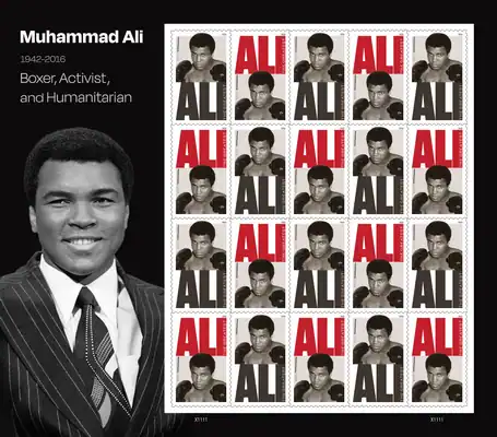 USPS Unveils Two Muhammad Ali Stamps On January 15 » December 23, 2025